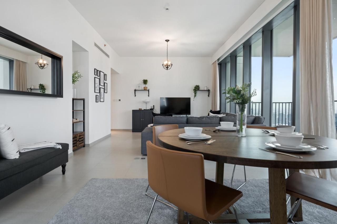 Breathtaking City Views From Dt Apt With Terrace Dubaj Kültér fotó