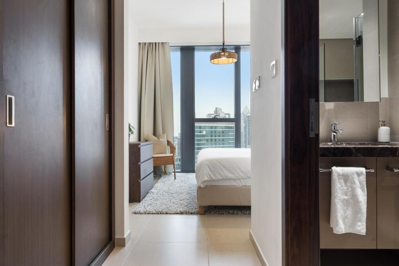 Breathtaking City Views From Dt Apt With Terrace Dubaj Kültér fotó