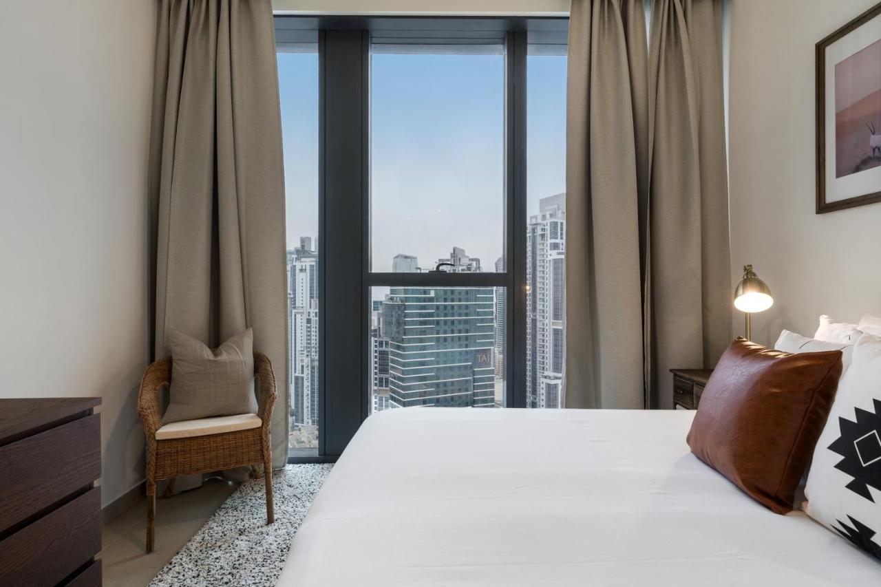 Breathtaking City Views From Dt Apt With Terrace Dubaj Kültér fotó